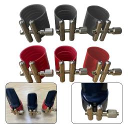 1x Saxofone Boquilha PVC Fixador Clipe Ligaduras Para Alto Tenor Sax Soprano Ligadura PVC Perfeito Substituição Acessório - Image 6