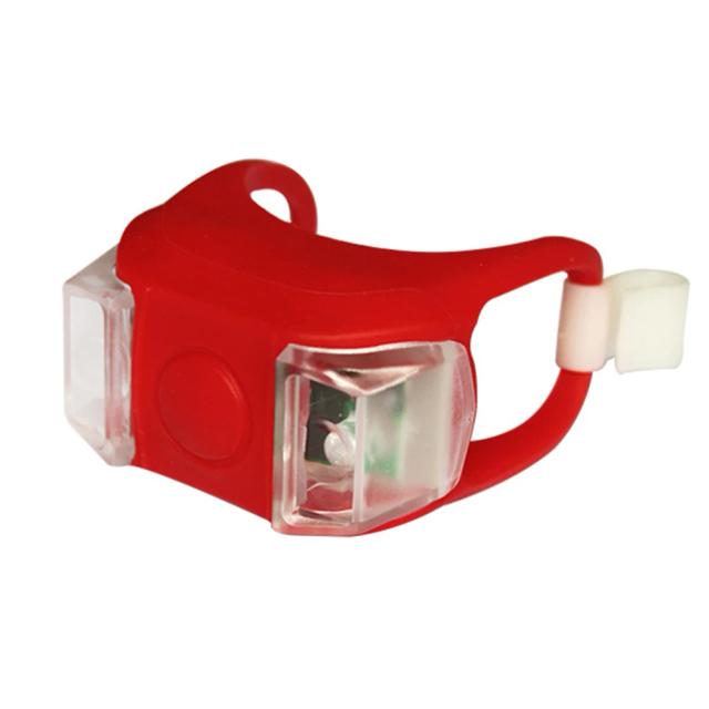Luz LED Decorativa e de Segurança para Bicicleta Silicone Double-Eye - 6ª Geração