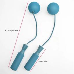 Corda de pular bola pesada sem fio, Home Fitness Equipment, Fat Burner, Mais magro, Esportes ao ar livre, Treinamento, 2pcs, 1 conjunto - Image 2