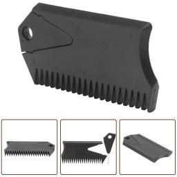 Placa de remoção de cera prancha pente de cera para esportes aquáticos surf borda reta limpeza pressão amassados chave aletas no final novo - Image 2