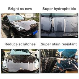 Dpro cerâmica revestimento de carro 9h vidro líquido nano cerâmica carro detalhando pintura cuidados à prova dwaterproof água hidrofóbico anti-risco polonês kit - Image 2