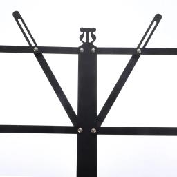 Small Fold Music Stand para Notas, Instrumentos Musicais Acessórios, Mesa, Key Board - Image 3