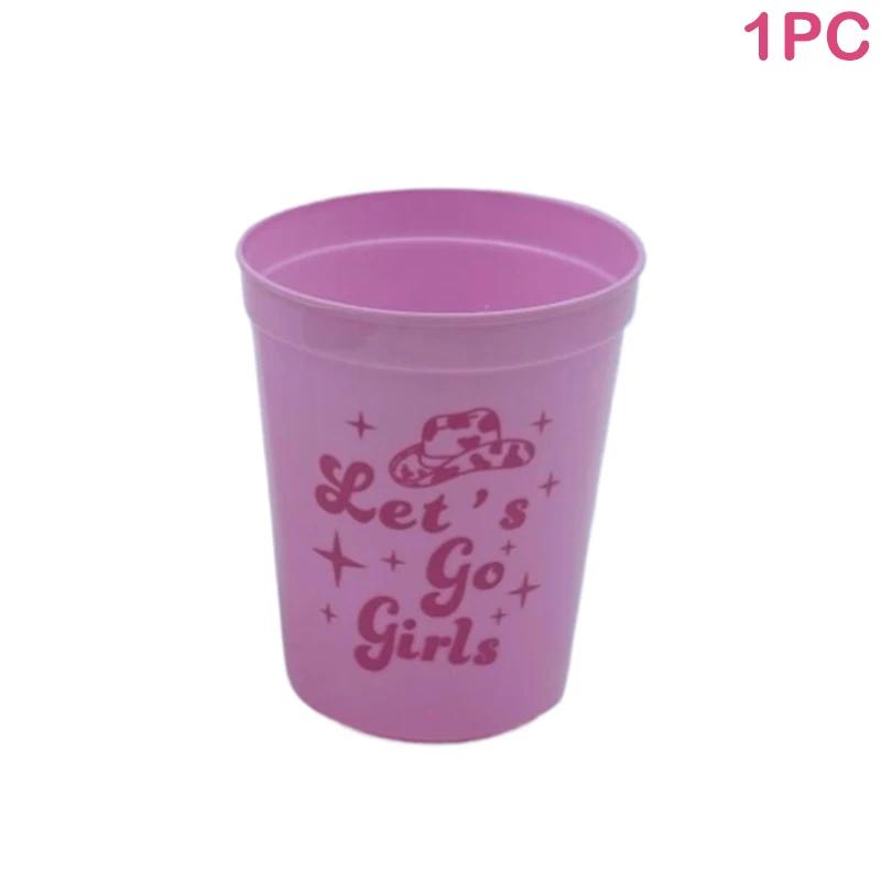 Plástico Shot Glass no colar frisado para Bachelorette, noiva festa copos, aniversário e casamento - Image 1