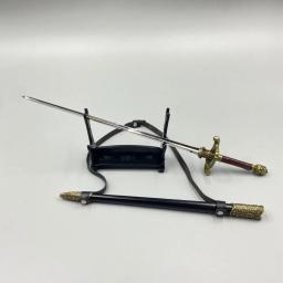 Espada Arma Medieval para Meninos, Periféricos Film Television, Bainha de Agulha, Ornamentos Artesanais de Metal, Brinquedos Samurais, Presentes, 30cm - Image 2