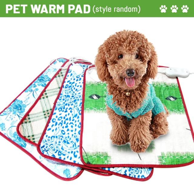Almofada Elétrica Aquecida 45x45cm para Pets - Cobertor Comfortável para Inverno e Aquecimento de Gatos e Cães