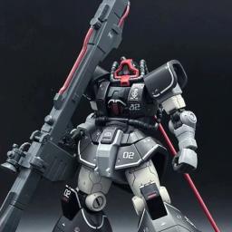 Hg gto1/144 YMS-08B dom figuras tipo de teste figura montagem estatueta estátua pvc modelos coleção decorações mesa brinquedos presentes - Image 3