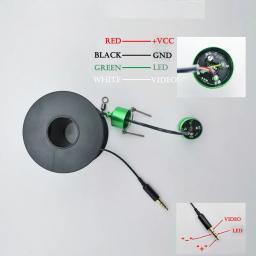 Noite subaquática 1080P Visão Câmera de pesca subaquática Localizador de pesca Câmera Vision Finder Pesca noturna.. - Image 2