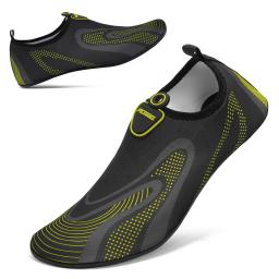 Sapatos Aquáticos para Homens e Mulheres, Tênis de Natação, Sandálias Descalço, Beach Wading Flats, Calçado Respirável Unisex, Secagem Rápida - Image 4