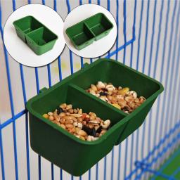 Tigelas De Água Para Pássaros, Bandeja De Comida De Plástico, Grosso para Gaiola De Pássaro, Banheira De Papagaio, Produtos De Limpeza, Gaiola Animal, 1 PC, 2 PCs, 3PCs - Image 2