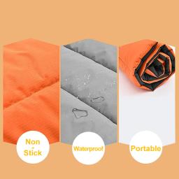 Portátil dobrável Pet Mat com armazenamento Carry Bag, Pet fornecimentos, camas impermeáveis do cão, fácil de limpar canil, Camping ao ar livre - Image 4