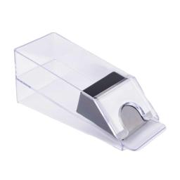 Suporte De Cartão De Deck De Negociante De Poker Transparente Preto, Acessórios De Jogos De Mesa, Texas Hold'em, Black Jack Sapato De Negociação - Image 4