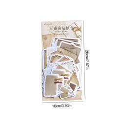 Scrapbooking papel vintage scrapbook adesivo pacote com 4 estilos decorativos arte antiga artesanato diário enfeite - Image 6