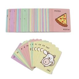 Taco gato cabra beber jogos de cartas para adultos outrageosamente diversão queijo pizza adulto festa jogo de cartas versão em inglês para casais - Image 6