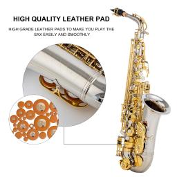 E-Drop Saxofone Alto para Crianças, Grau de Desempenho, Teste Iniciantes, Instrumento de Sopro, Conjunto Completo Acessórios - Image 2