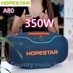 Hopestar a80 350w portátil sem fio grande potência alto-falante sistema de áudio estéreo à prova dwaterproof água casa karaoke subwoofer caixa de som alto-falante - Image 1