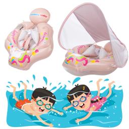 Inflável Baby Float Natação Anéis, Anel De Natação, Acessórios De Piscina De Bóia, Pára-sol, Dossel, Cintura, Peito, Deitado - Image 1