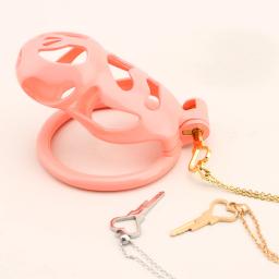 Colar de chave de castidade em forma de coração para todas as gaiolas - Fechaduras integradas, porta-chaves, brinquedos sexuais, jogos adultos, chave de gaiola de presentes - Image 2