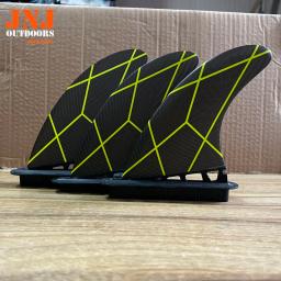 JNJ-FUTURE Prancha Fins, Mf Tamanho Grande Thruster, Feito de Fibra de Vidro e Honeycomb - Image 2