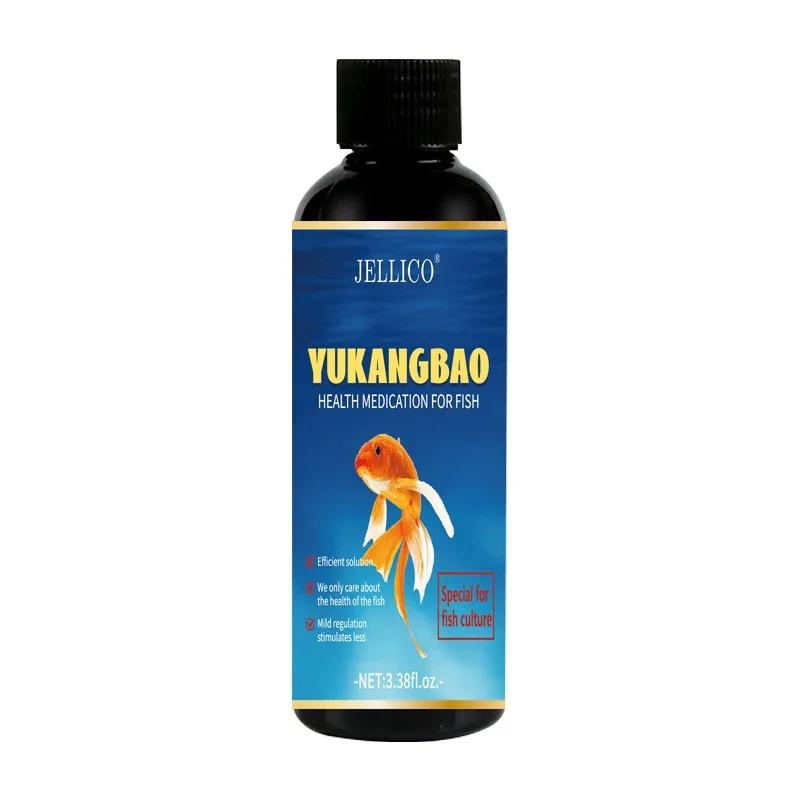Medicação de saúde para peixes, Fin Rot Treat, Purify Aquarium, remédio seguro, controle de algas, água, 100ml - Image 1