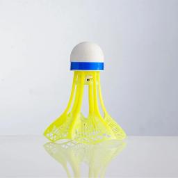 Bola luminosa Windproof Badminton, Super durável e inquebrável, Bola de nylon brilhante fluorescente exterior com luz - Image 2