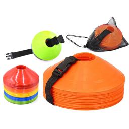 Cones de treinamento de agilidade durável, Sports Field Cone Markers para esportes ao ar livre, Jogos desafiadores para crianças, 12-40 pcs - Image 1