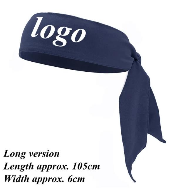Logotipo Personalizado: Bandana Unissex Antitranspirante Fitness para Absorção de Suor e Conforto Esportivo
