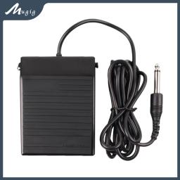 Churb teclado pedal WTB-004 sustentação pedal amortecedor plug para teclado digital piano teclados instrumento 0.25 "plug superfície de borracha antiderrapante - Image 1