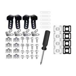 Parafuso arruelas porcas para beisebol e softball, hóquei capacete Repair Kit, 61 pcs - Image 4