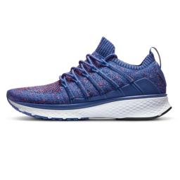 Xiaomi mijia tênis 2 tênis de corrida esporte uni-moldagem absorção de choque sistema de bloqueio de espinha de peixe elástico tricô vamp para homem - Image 3