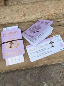 Personalizado Pérola Papel Convite com Metal Acrílico Plano, Casamento e Festa de Aniversário Fontes, Baby Shower, 55Pcs - Image 2