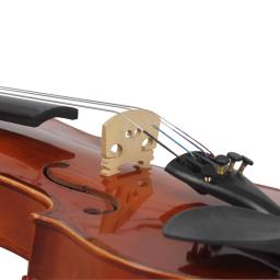 Iniciante Violino com Spruce Painel, Conjunto Completo Acessórios, Polimento Manual Instrumento de Cordas, Maple, 4/4, 1/2, 1/4, 1/8 - Image 5
