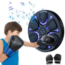 Treinador De Boxe De Música Inteligente, Máquina De Boxe Eletrônico, Saco De Pendurado Na Parede, Equipamento De Perfuração, Novo - Image 2