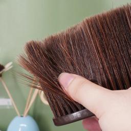 Escova de cerdas macias para limpeza de cabelos Pele-amigável, pescoço e rosto espanador Escova de barbeiro Acessórios de cabeleireiro para salão de beleza - Image 2