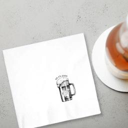 Guardanapos de coquetel personalizados para Martini e Martini, escolha coquetel, cerveja champanhe, bar, casamento, aniversário, carreira, livre - Image 5