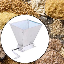 Triturador De Cevada Com Metal Handle, Grain Grinder, Malte para Brewing Trigo, Moagem - Image 4