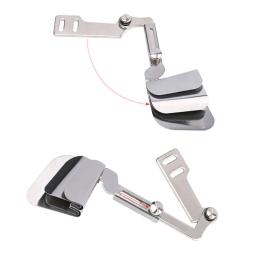 Dupla camada costura curling dispositivo, Quilting Patchwork ferramentas para dobrar Hemming Crimper, máquina de costura industrial, carro plano - Image 4