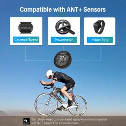 CYCPLUS-M2 GPS Bicicleta Computador, Ciclismo Velocímetro, Acessórios de Bicicleta, Odometer Velocidade, À Prova D 'Água, Bluetooth, ANT, Road Bike, MTB - Image 6