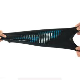 Impermeável silicone natação cap para homens e mulheres, adulto impressão, cuidados com os cabelos, monocromático, aumentar, nadar cap - Image 4