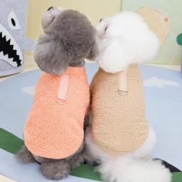 Camisola quente do cão do luxuoso do inverno, roupa para cães pequenos e médios, gato macio do filhote de cachorro, jaqueta para chihuahua, trajes de pelúcia - Image 2