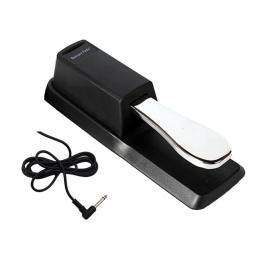 Pedal sustentação piano, pedal sustentação teclado para teclado eletrônico piano digital, sintetizador midi com - Image 3