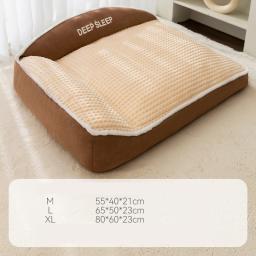 Luxo inverno quente cão grande sofá-cama, cão de joelho, gato esteiras, almofada da casa, pet dormir camas, esteira para cães grandes e pequenos - Image 4