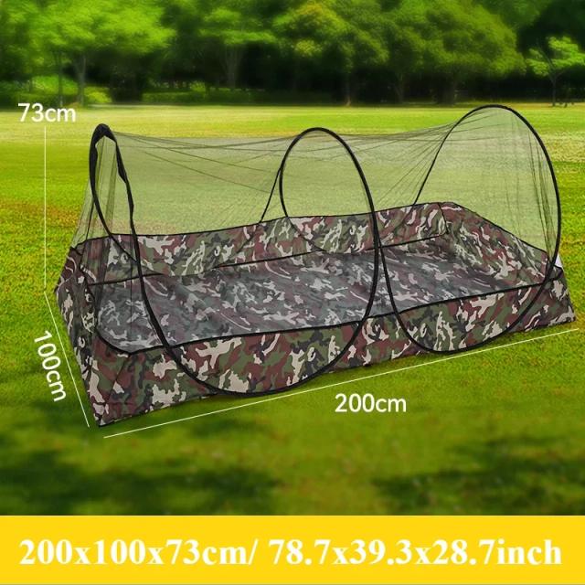 Tenda Mosquiteiro Impermeável Portátil para Camping e Viagens ao Ar Livre com Barraca Tarp de Acesso Fácil