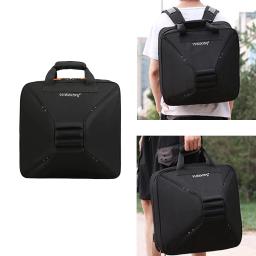 Chifre francês caso accs bolsa de transporte instrumento musical dupla alça de ombro peças engrossado preto difícil portátil para músicos - Image 4
