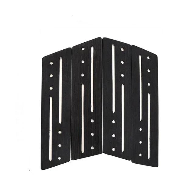Conjunto de 3/4 Peças de EVA para Almofada de Tração Frontal em Stomp Pad para Surf, Skimboard e Longboard