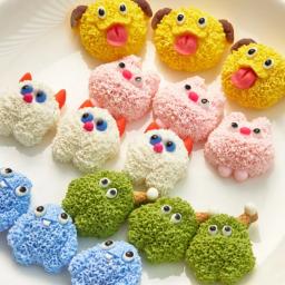 Conjunto de Ímã De Geladeira Monstro Criativo Bonito Dos Desenhos Animados Adesivo Magnético para Geladeira Cozinha Decoração Blackboard Foto Sucção - Image 1