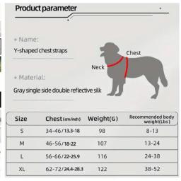 Arnês para cães reflexivo respirável, Saddle Style Chest Strap, Confortável e seguro para caminhar e treinar - Image 4