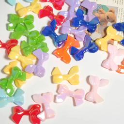 Brilhantes Contas de Acrílico com Arco para Decoração DIY, Brilhante, Bonito Pulseira, Fazer Colar, Acessórios Jóias, 10PCs - Image 2