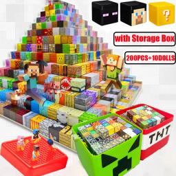 Blocos de construção magnéticos para crianças, presentes com balde de armazenamento, brinquedos de mesa, recipiente de armazenamento, brinquedo sensorial educacional - Image 1