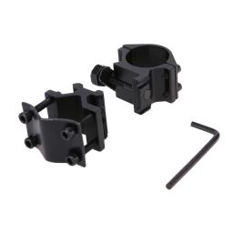Liga de alumínio Suporte Lanterna ajustável, Torch Mount Clamp, Metal Laser, acampamento ao ar livre, Caminhadas, Universal - Image 6