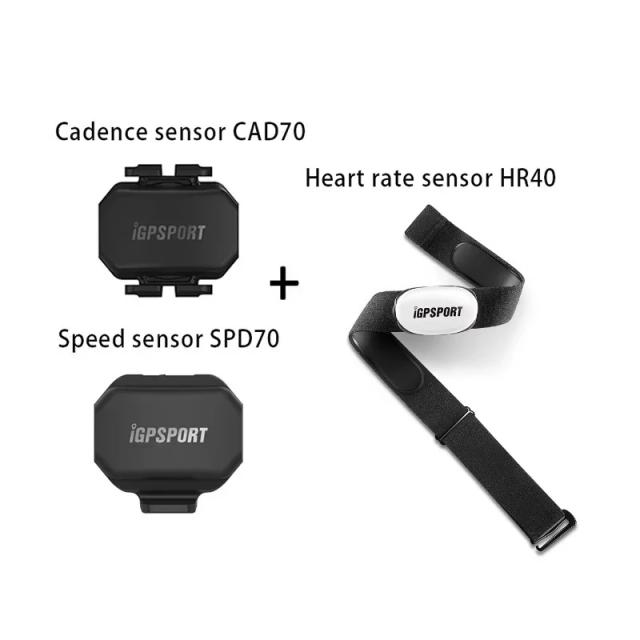 IGPSPORT HR40 Sensor de Frequência Cardíaca e Velocidade Bluetooth ANT+
